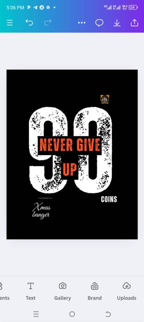 90 Coins - DONT GIVE UP